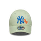 NEW ERA New York Yankees Toddler MLB Dino Pastel Green 9FORTY Adjustable Cap