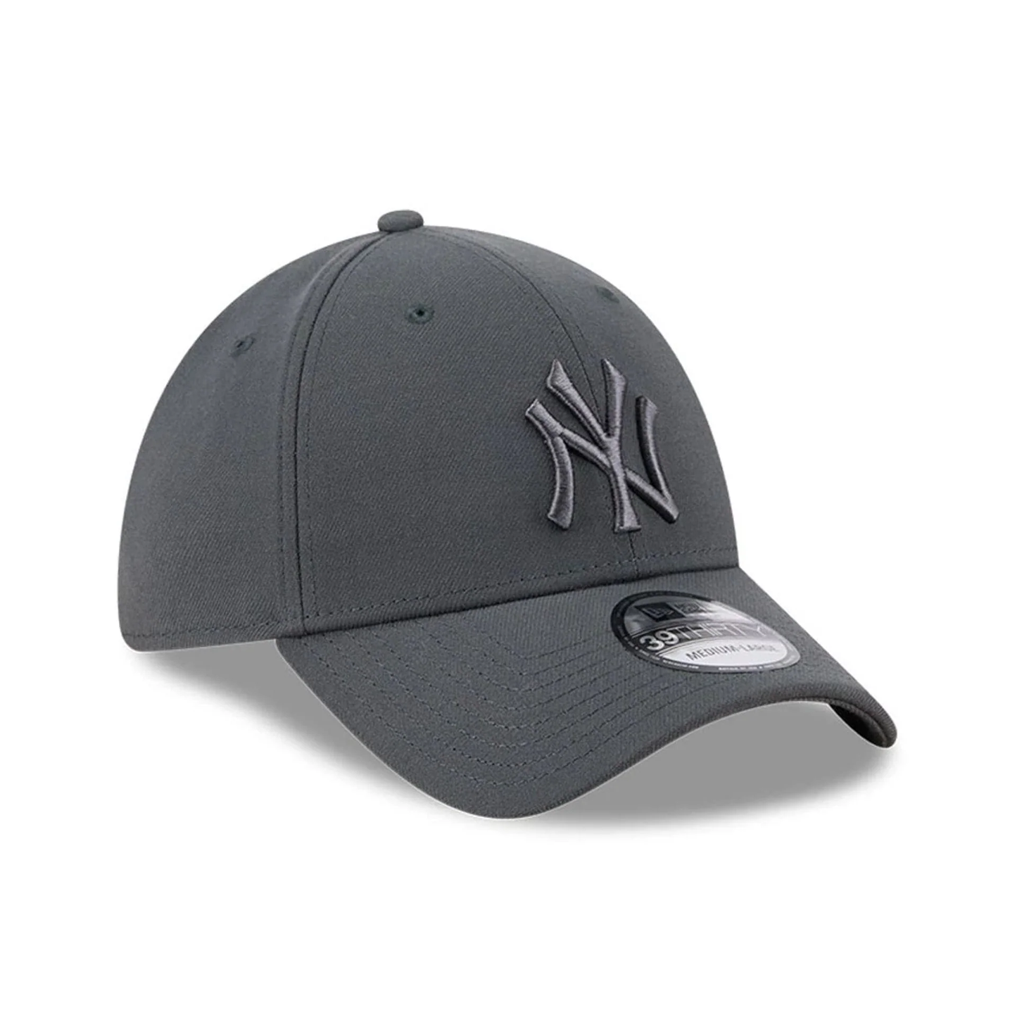 NEW ERA New York Yankees MLB Steel Charcoal 39THIRTY Stretch Fit Cap