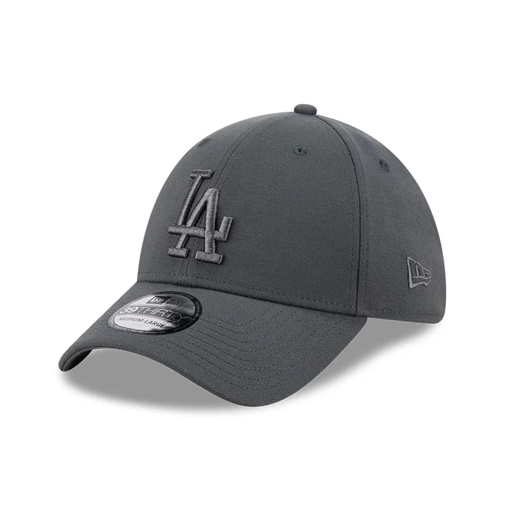 NEW ERA LA Dodgers MLB Steel Charcoal 39THIRTY Stretch Fit Cap