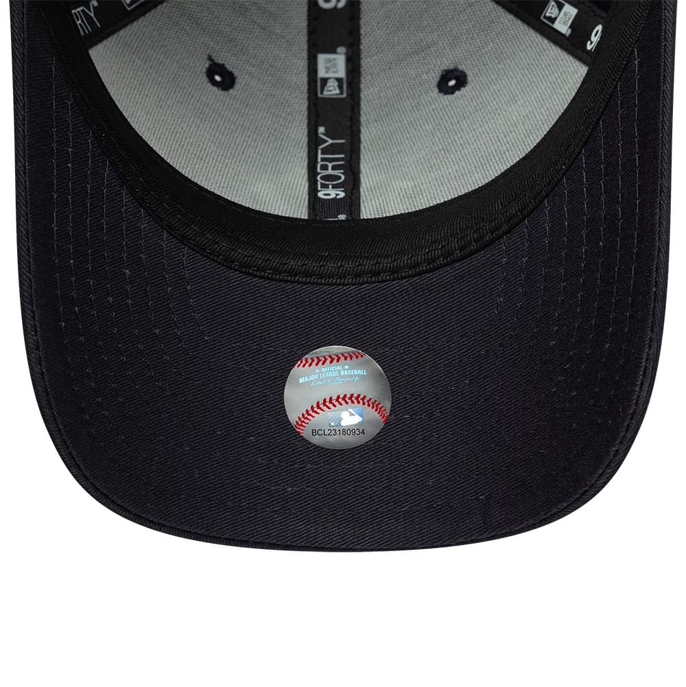 NEW ERA New York Yankees MLB Side Script Navy 9FORTY M-Crown Adjustable Cap