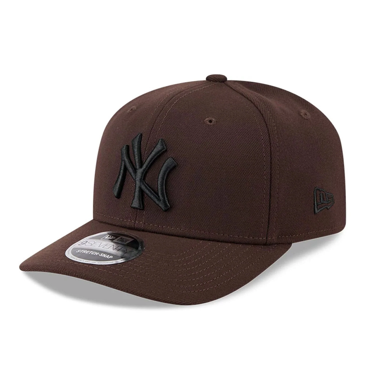 NEW ERA New York Yankees MLB Dark Brown 9SEVENTY Stretch Snap Adjustable Cap