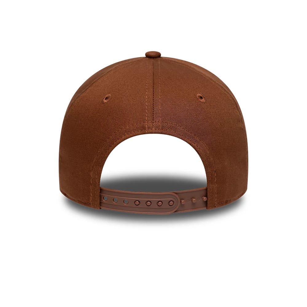 NEW ERA LA Dodgers MLB League Essential Brown 9FORTY E-Frame Adjustable Cap
