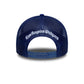 NEW ERA LA Dodgers MLB Script Dark Blue 9FORTY A-Frame Trucker Adjustable Cap