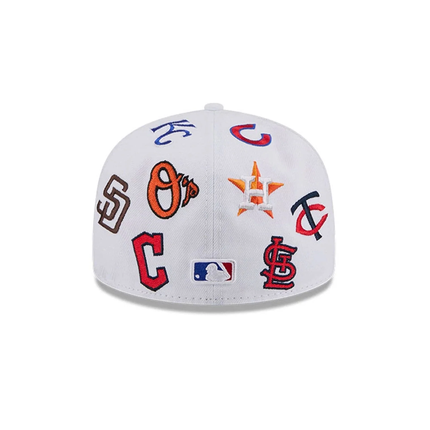 NEW ERA MLB All Over White 59FIFTY Fitted Cap