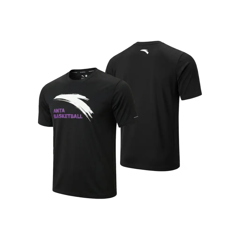 ANTA Campus Black T-Shirt