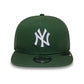 NEW ERA Yankees MLB League Essential Dark Green 9FIFTY Snapback Adjustable Cap