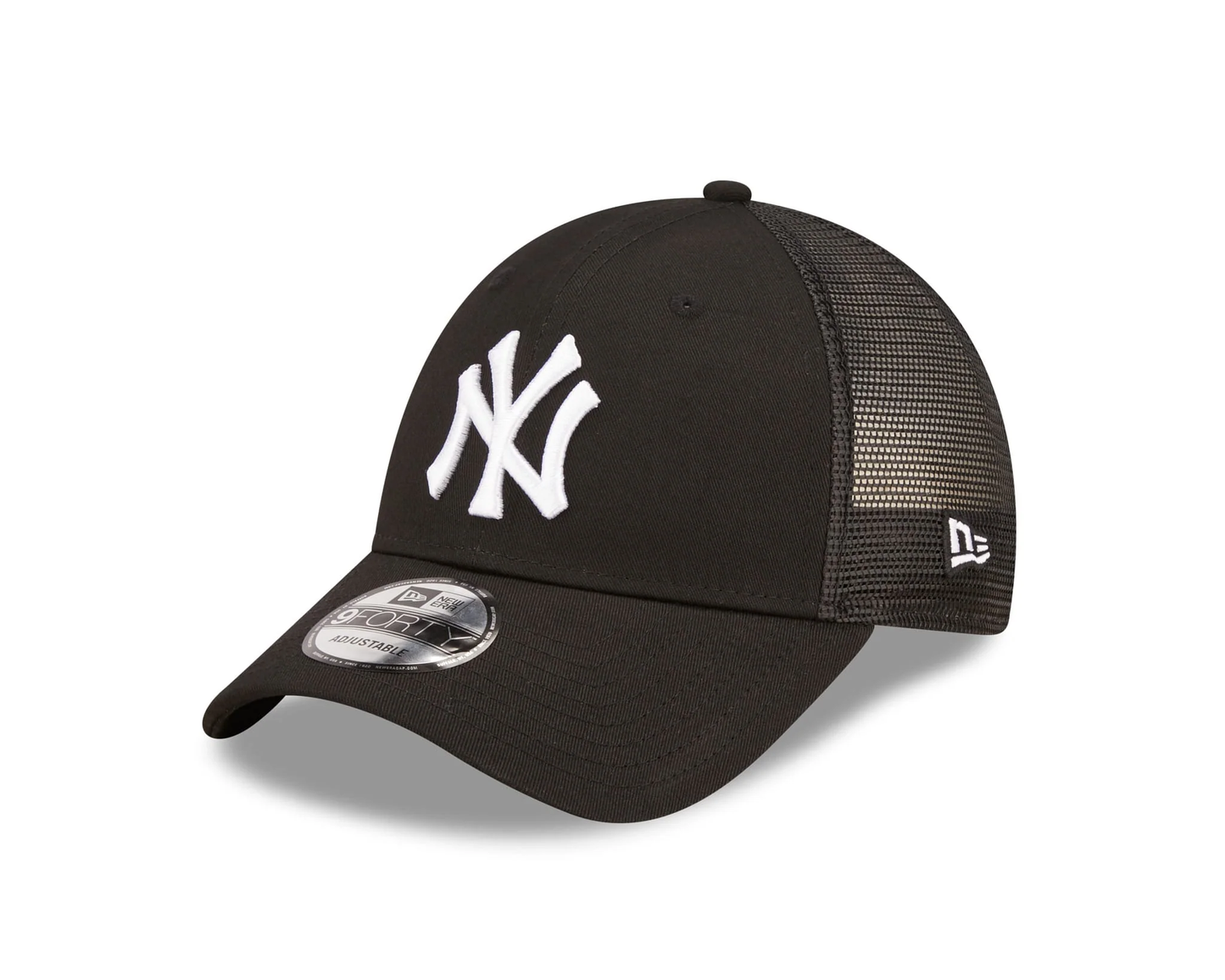 NEW ERA New York Yankees Home Field Black 9FORTY A-Frame Trucker Cap
