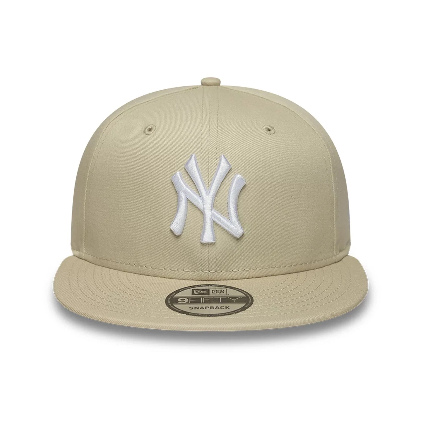 NEW ERA New York Yankees MLB League Essential Light Beige 9FIFTY Snapback Adjustable Cap