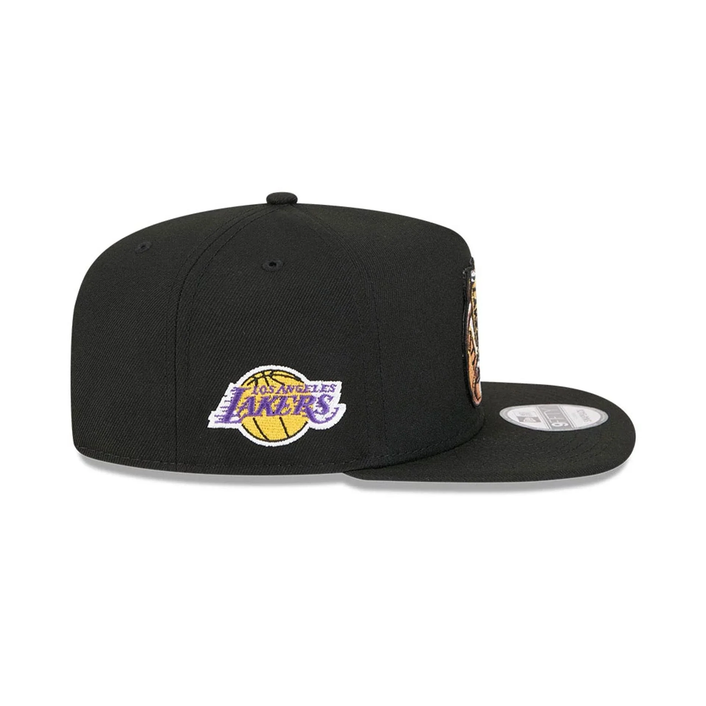 NEW ERA LA Lakers NBA Ring Black 9FIFTY A-Frame Snapback Adjustable Cap