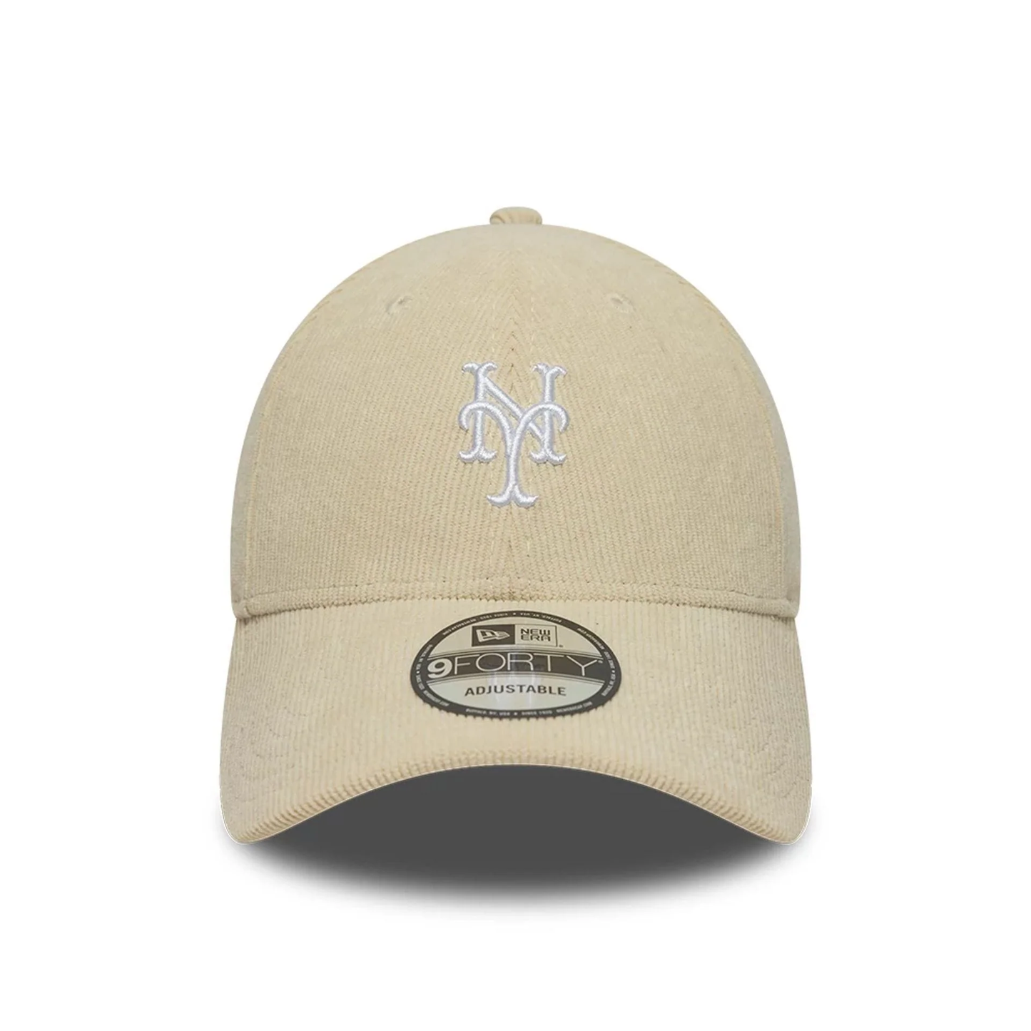 NEW ERA New York Mets MLB Soft Cord Cream 9FORTY Adjustable Cap
