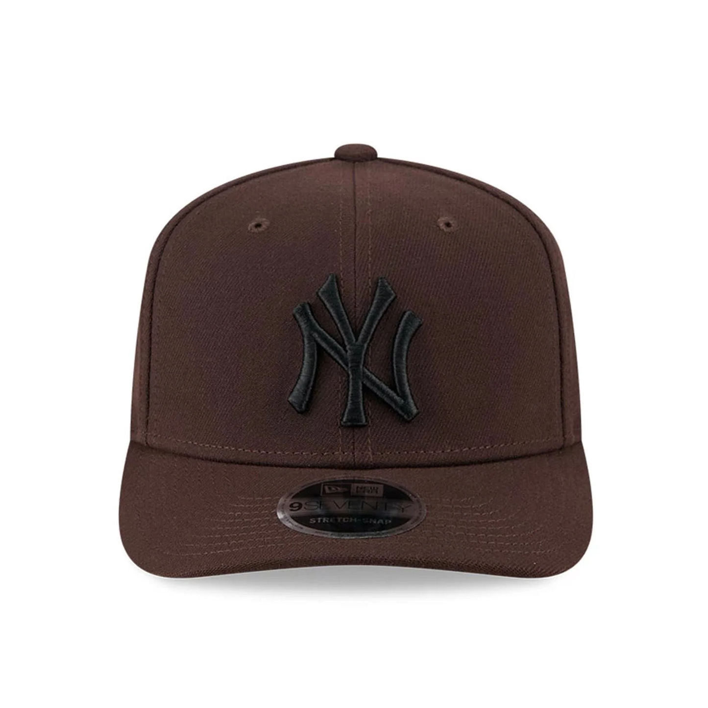 NEW ERA New York Yankees MLB Dark Brown 9SEVENTY Stretch Snap Adjustable Cap