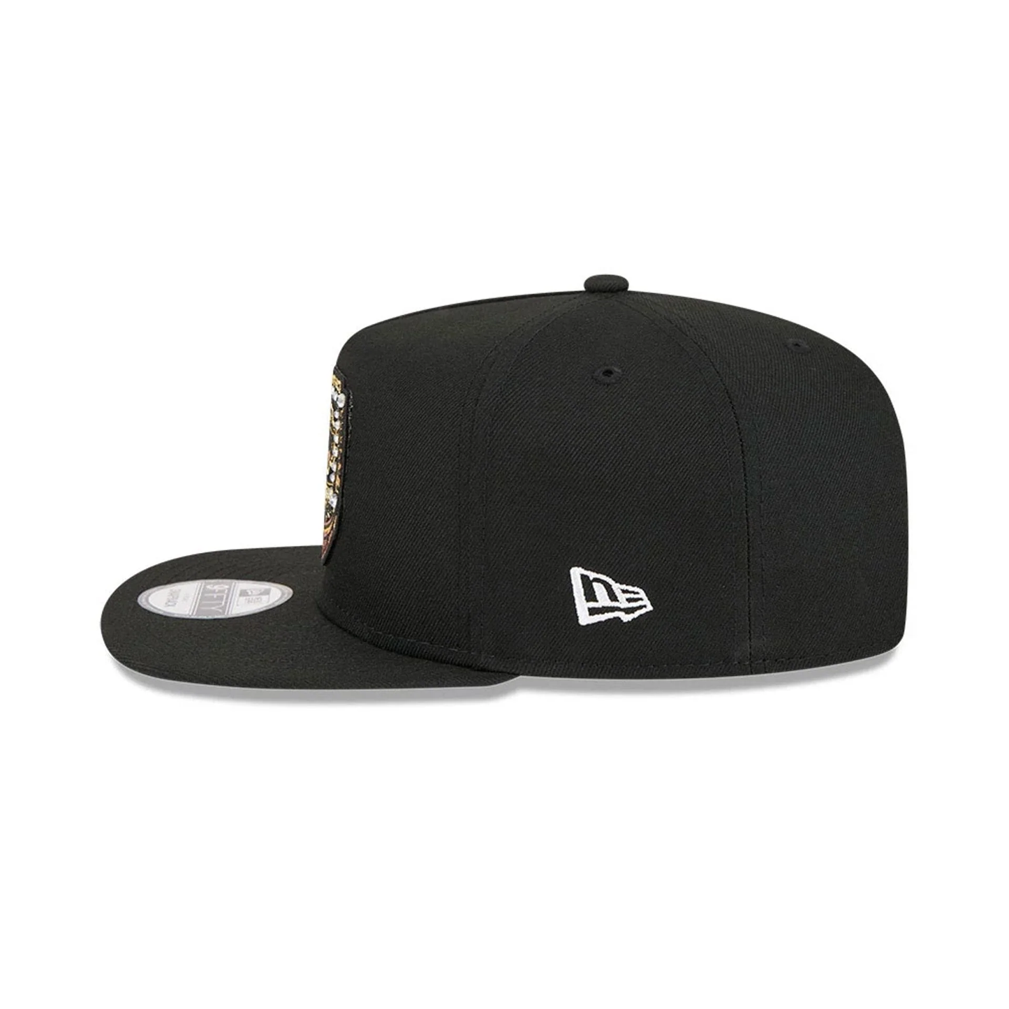 NEW ERA LA Lakers NBA Ring Black 9FIFTY A-Frame Snapback Adjustable Cap