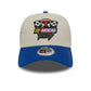 NEW ERA Nascar Classics Flag White 9FORTY E-Frame Adjustable Cap