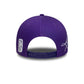 NEW ERA LA Lakers NBA Side Script Purple 9FORTY M-Crown Adjustable Cap