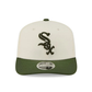 NEW ERA White Sox MLB Rifle Green 9SEVENTY Stretch Snap Adjustable Cap