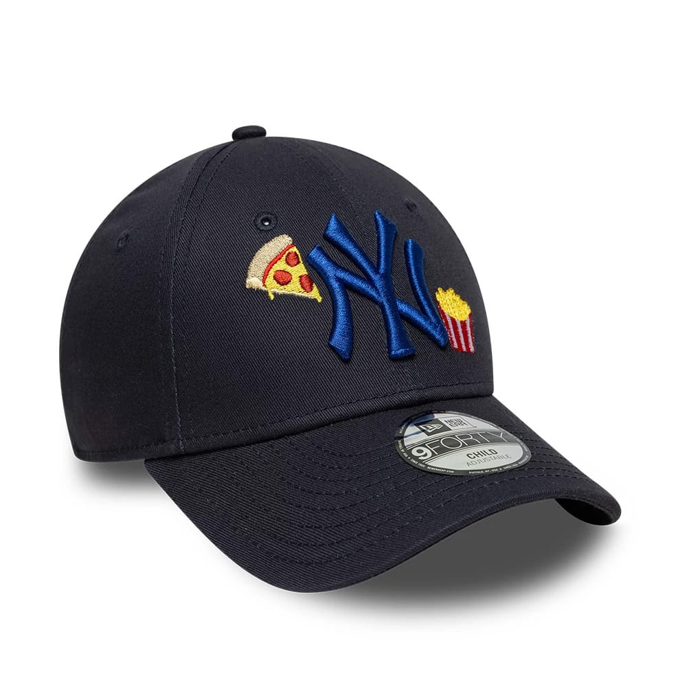 NEW ERA New York Yankees Child MLB Food Icon Navy 9FORTY Adjustable Cap