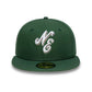 NEW ERA New Era Heritage Script Dark Green 59FIFTY Fitted Cap)