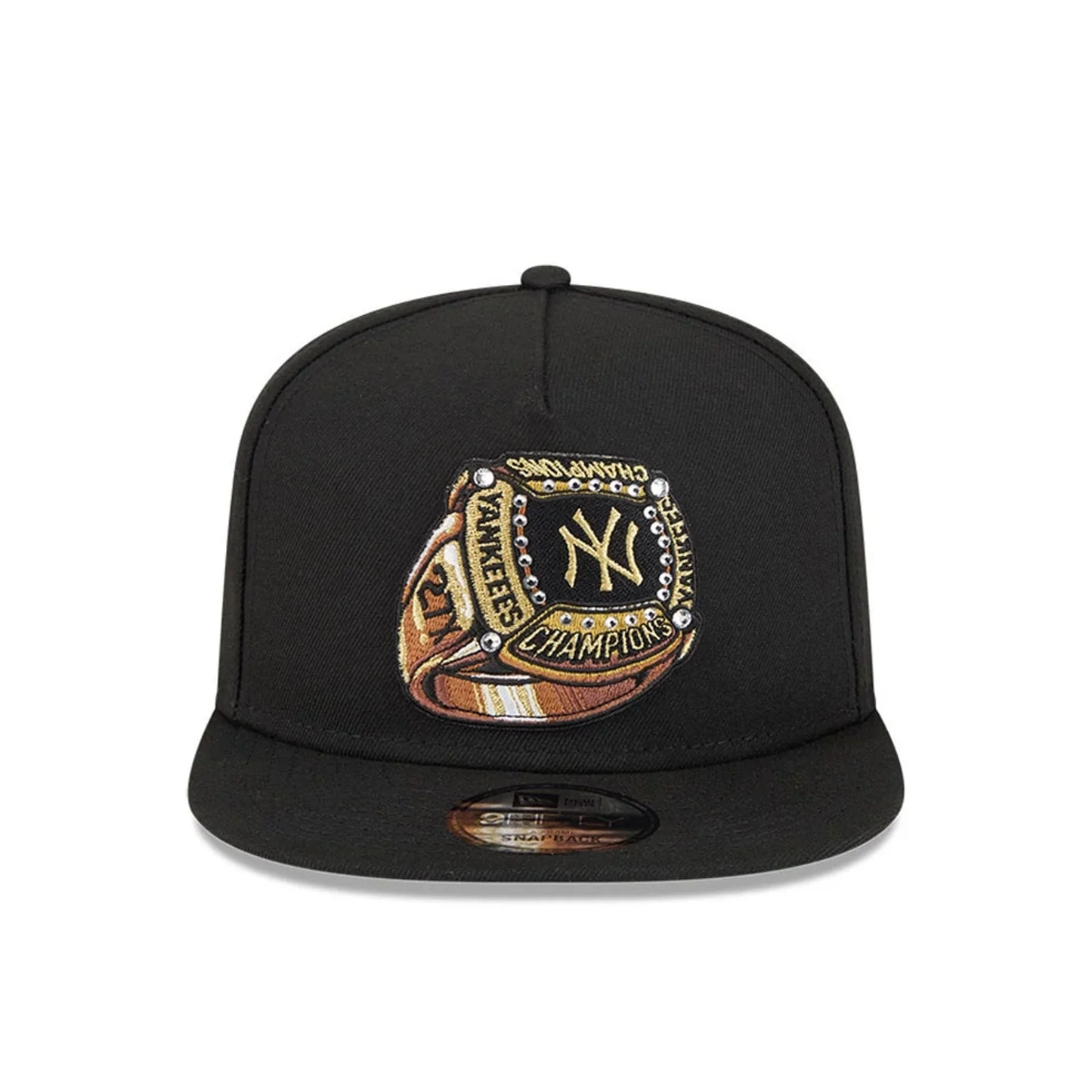 NEW ERA New York Yankees MLB Ring Black 9FIFTY A-Frame Snapback Adjustable Cap