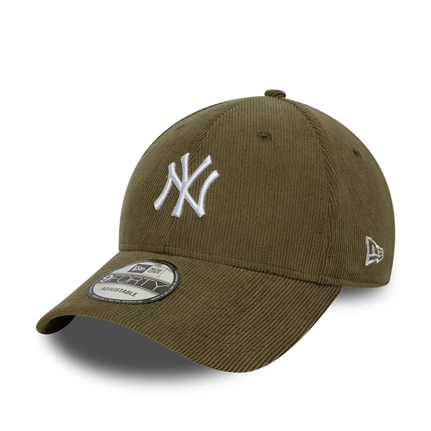 NEW ERA New York Yankees MLB Soft Cord Dark Green 9FORTY Adjustable Cap