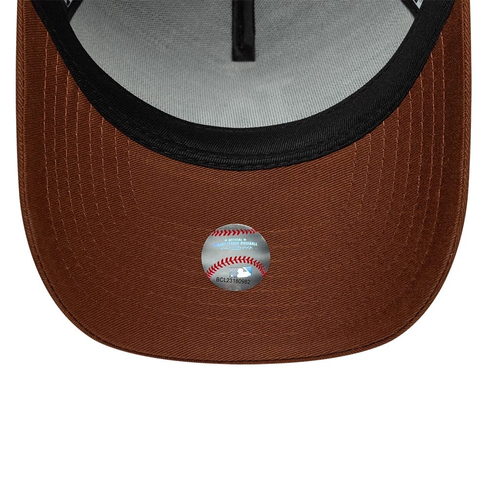 NEW ERA LA Dodgers MLB League Essential Brown 9FORTY E-Frame Adjustable Cap