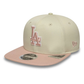 NEW ERA LA Dodgers MLB World Series Patch Light Beige 9FIFTY Snapback Adjustable Cap