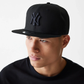 NEW ERA New York Yankees Black On Black 9FIFTY Cap