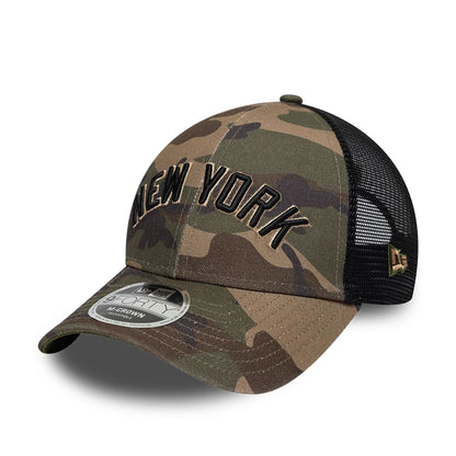 NEW ERA New York Yankees MLB Wordmark Woodland Camo 9FORTY M-Crown Adjustable Cap