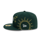 NEW ERA Oakland Athletics MLB Zodiac Dark Green 59FIFTY Fitted Cap