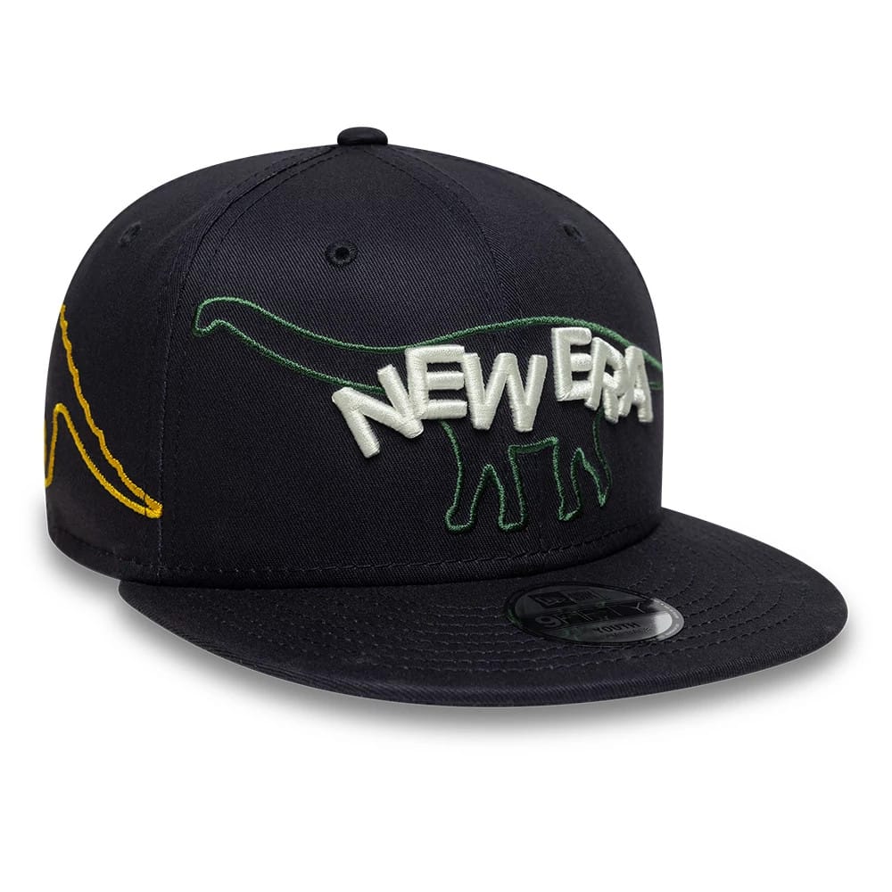 NEW ERA Youth Dino Navy 9FIFTY Snapback Adjustable Cap