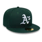 NEW ERA Athletics MLB League Essential Dark Green 59FIFTY Fitted Cap