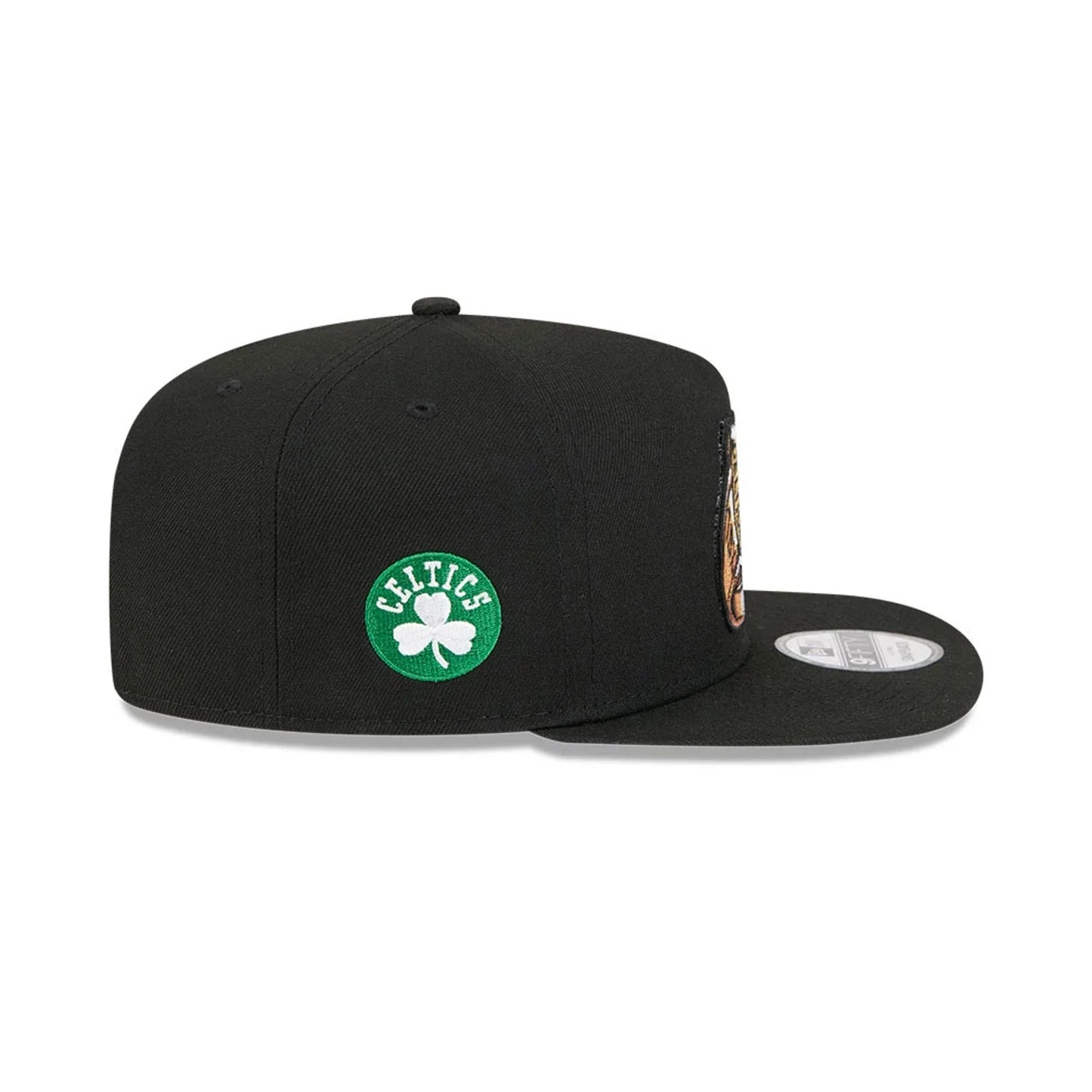 NEW ERA Boston Celtics NBA Ring Black 9FIFTY A-Frame Snapback Adjustable Cap