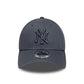 NEW ERA New York Yankees MLB League Essential Grey 9FORTY Adjustable Cap
