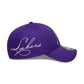 NEW ERA LA Lakers NBA Side Script Purple 9FORTY M-Crown Adjustable Cap
