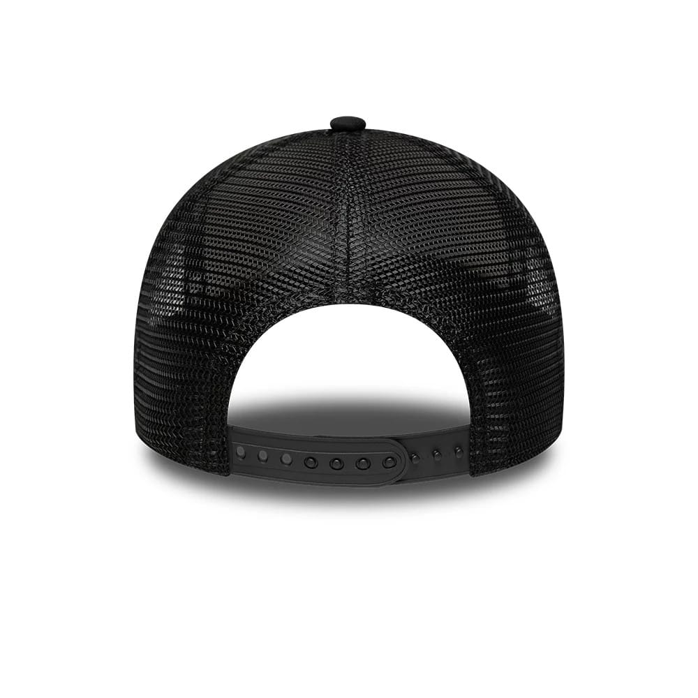 NEW ERA New Era Licence Plate Black 9FORTY A-Frame Trucker Adjustable Cap