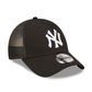 NEW ERA New York Yankees Home Field Black 9FORTY A-Frame Trucker Cap