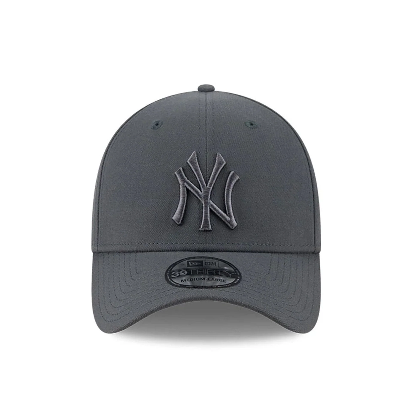 NEW ERA New York Yankees MLB Steel Charcoal 39THIRTY Stretch Fit Cap