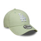 NEW ERA LA Dodgers MLB League Essential Pastel Green 9FORTY Adjustable Cap