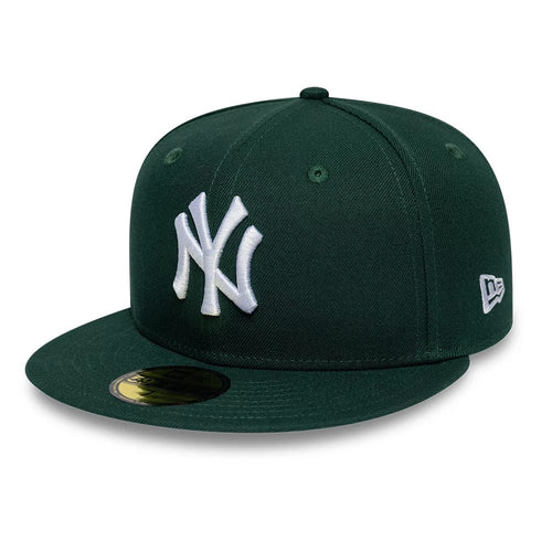 NEW ERA New York Yankees MLB League Essential Dark Green 59FIFTY Fitted Cap