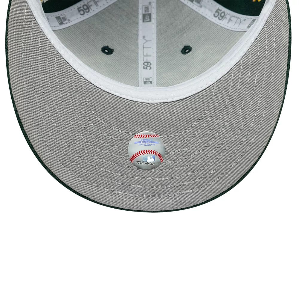 NEW ERA Athletics MLB Historic Dark Green Low Profile 59FIFTY Fitted Cap