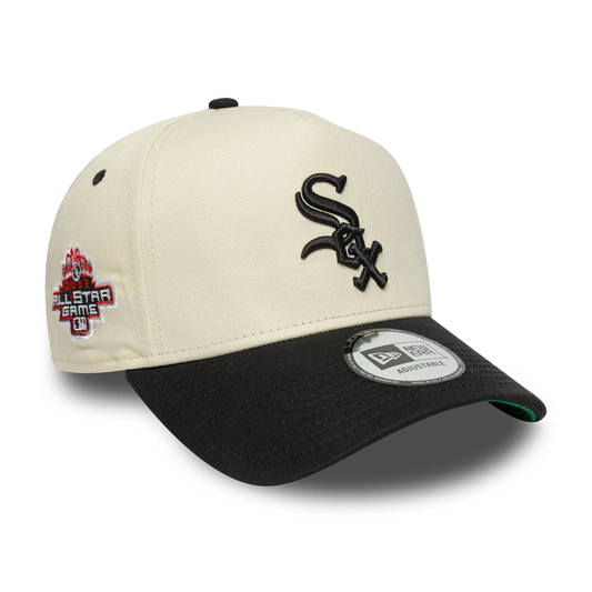 NEW ERA Chicago White Sox All Star Game Patch Cream 9FORTY E-Frame Adjustable Cap