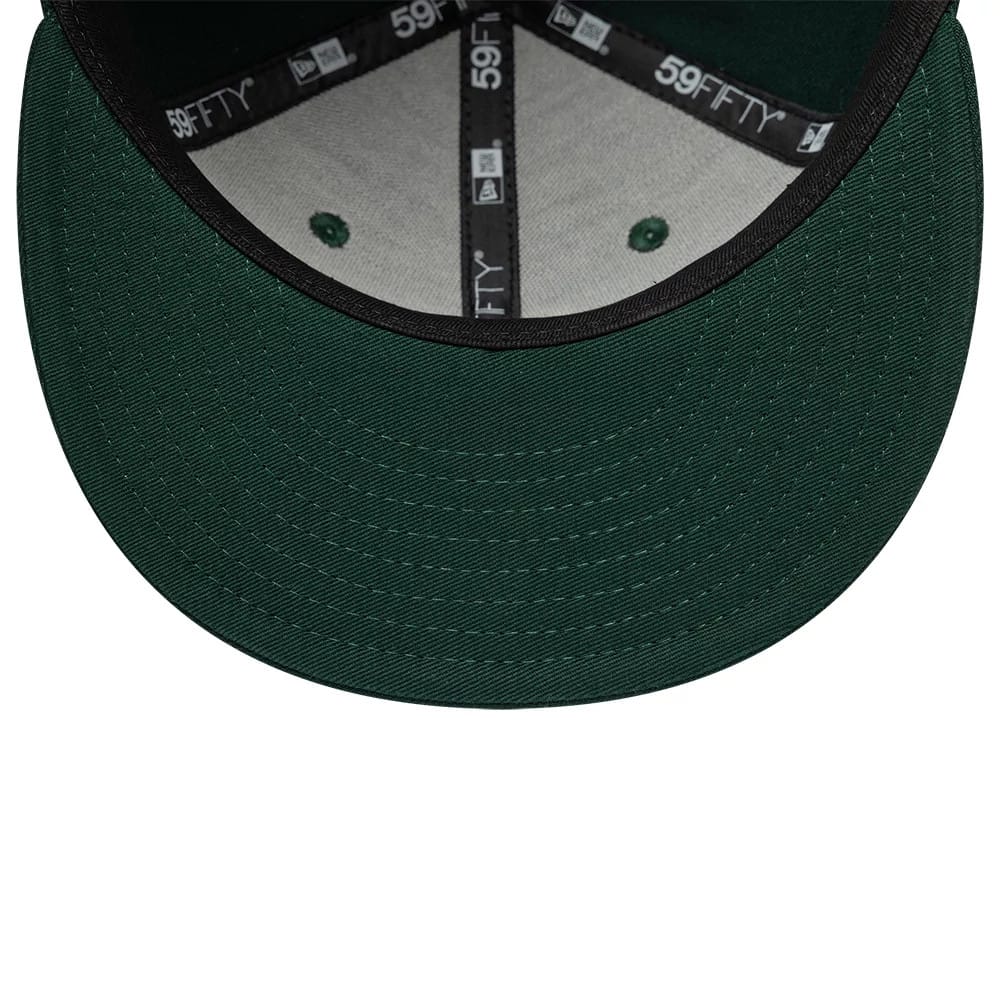 NEW ERA Athletics MLB League Essential Dark Green 59FIFTY Fitted Cap