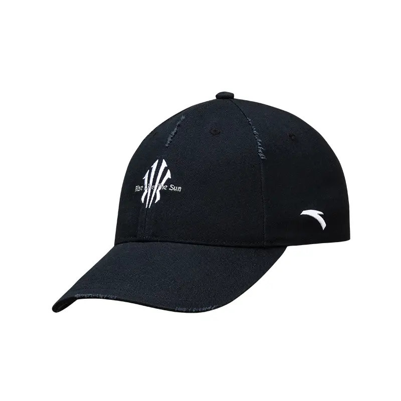 ANTA KAI Baseball Black Cap