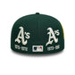 NEW ERA Athletics MLB Historic Dark Green Low Profile 59FIFTY Fitted Cap