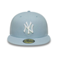 NEW ERA New York Yankees MLB League Essential Pastel Blue 59FIFTY Fitted Cap