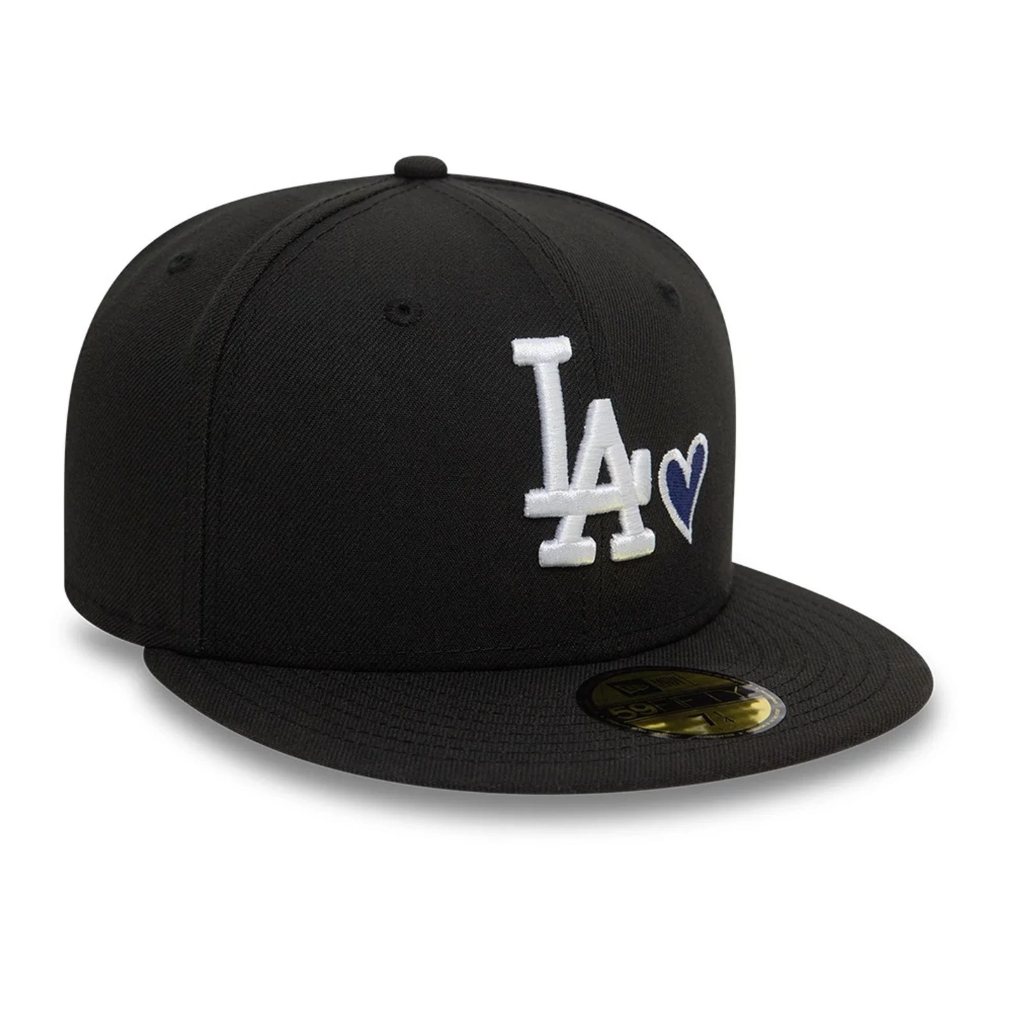NEW ERA LA Dodgers MLB Heart Icon Black 59FIFTY Fitted Cap
