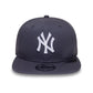 NEW ERA New York Yankees MLB League Essential Grey 9FIFTY Snapback Adjustable Cap