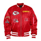 KANSAS CITY CHIEFS X ALPHA X NEW ERA MA-1 BOMBER JACKET