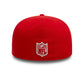 Kansas City Chiefs NFL Official Team Colours Red 59FIFTY Fitted Cap