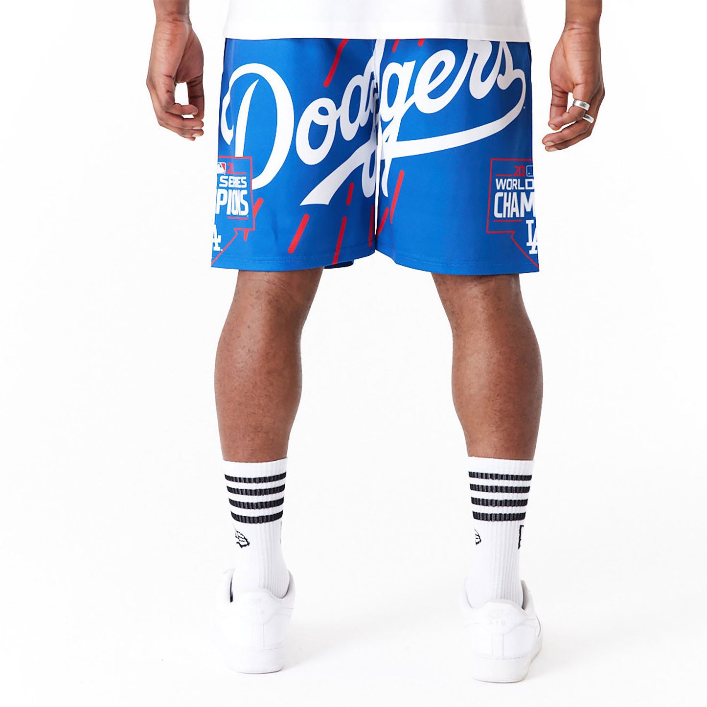NEW ERA LA Dodgers MLB Large Logo Blue Shorts