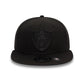 NEW ERA Las Vegas Raiders Monochrome Black 9FIFTY Snapback Cap